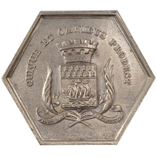 France, Insurance, Token, 1849, AU(55-58), Silver, Gailhouste #528, 11.66