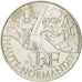France, 10 Euro, Haute Normandie, 2012, MS(63), Silver, KM:1874