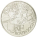 France, 10 Euro, Bourgogne, 2012, MS(63), Silver, KM:1867
