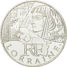 France, 10 Euro, Lorraine, 2012, MS(63), Silver, KM:1888