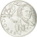 France, 10 Euro, Corse, 2012, MS(63), Silver, KM:1876