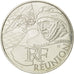 France, 10 Euro, Réunion, 2012, MS(63), Silver, KM:1885