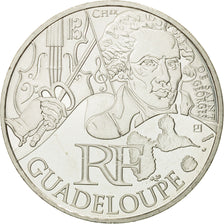 France, 10 Euro, Guadeloupe, 2012, MS(63), Silver, KM:1873