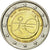 Belgique, 2 Euro, 10 ans de l'Euro, 2009, SPL, Bi-Metallic, KM:282