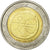 Belgium, 2 Euro, 10 ans de l'Euro, 2009, MS(63), Bi-Metallic, KM:282