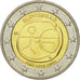 Slovenia, 2 Euro, 10 ans de l'Euro, 2009, MS(63), Bi-Metallic, KM:82