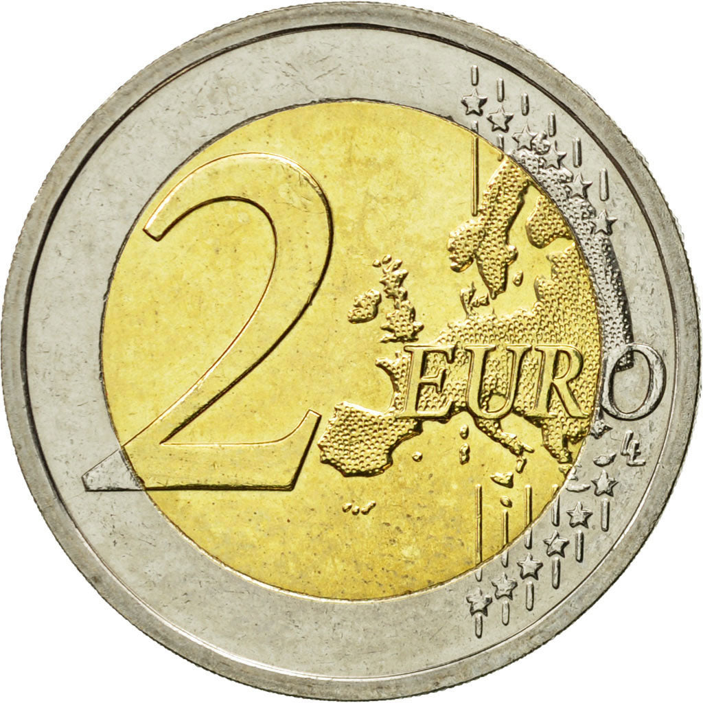 Slovenia, 2 Euro, 10 ans de l'Euro, 2009, MS(63), Bi-Metallic, KM:82