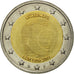 Luxembourg, 2 Euro, 10 ans de l'Euro, 2009, MS(63), Bi-Metallic, KM:107