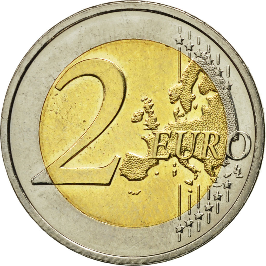 Malte, 2 Euro, 10 ans de l'Euro, 2009, SPL, Bi-Metallic, KM:134
