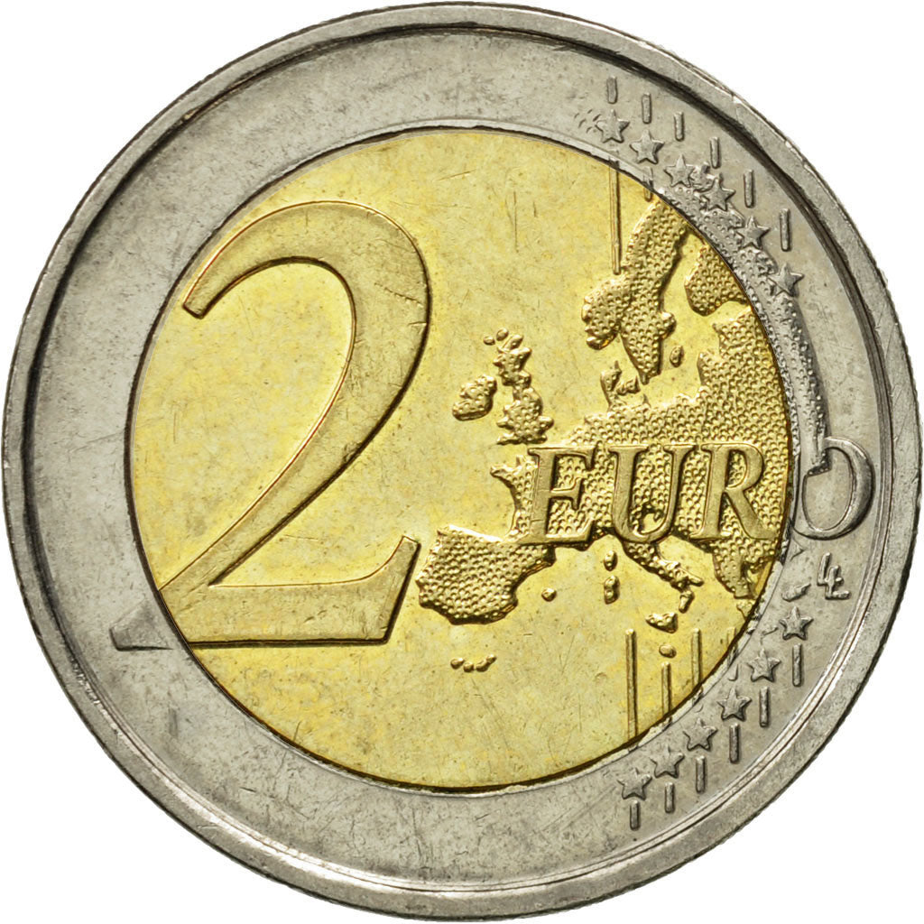 Belgium, 2 Euro, Universal Declaration of Human Rights, 2008, EF(40-45)