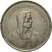 Coin, Switzerland, 5 Francs, 1973, Bern, EF(40-45), Copper-nickel, KM:40a.1