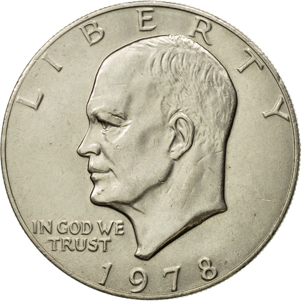 Coin, United States, Eisenhower Dollar, Dollar, 1978, U.S. Mint, Philadelphia