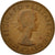 Moneta, Gran Bretagna, Elizabeth II, Penny, 1962, MB, Bronzo, KM:897