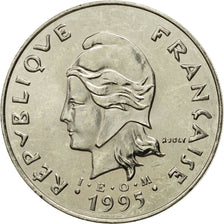 Coin, French Polynesia, 50 Francs, 1995, Paris, AU(55-58), Nickel, KM:13