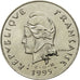 Coin, French Polynesia, 50 Francs, 1995, Paris, AU(55-58), Nickel, KM:13
