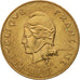 Coin, French Polynesia, 100 Francs, 1995, Paris, MS(63), Nickel-Bronze, KM:14