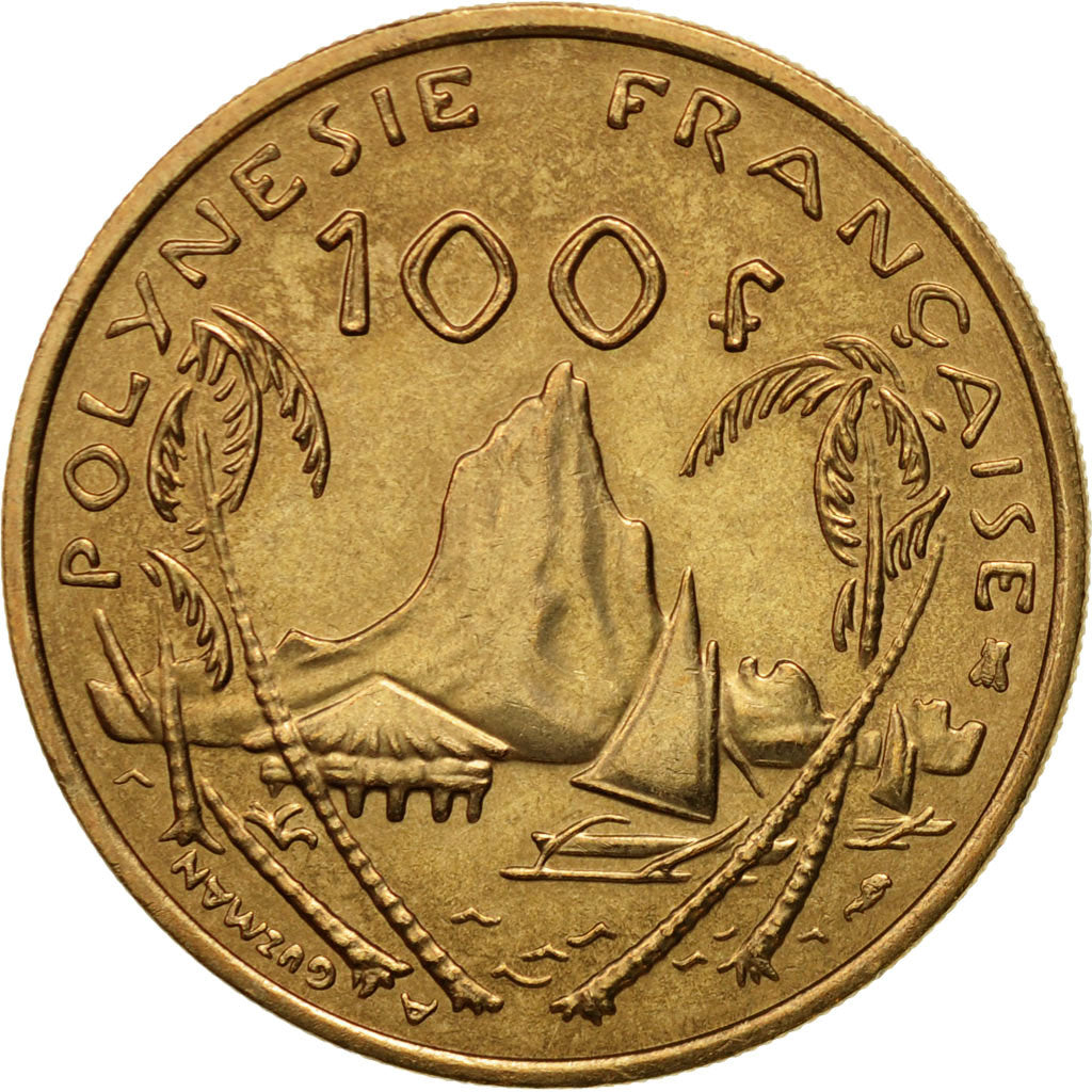 Coin, French Polynesia, 100 Francs, 1995, Paris, MS(63), Nickel-Bronze, KM:14