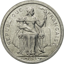Coin, French Polynesia, 50 Centimes, 1965, Paris, MS(60-62), Aluminum, KM:1