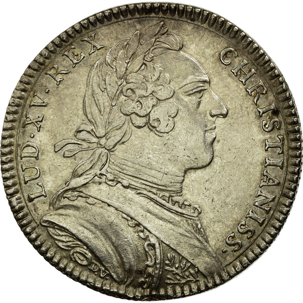 France, Token, Royal, 1755, AU(55-58), Silver, Feuardent:8354