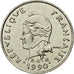 Coin, New Caledonia, 10 Francs, 1990, Paris, MS(60-62), Nickel, KM:11