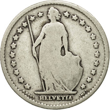 Coin, Switzerland, Franc, 1898, Bern, VG(8-10), Silver, KM:24