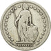 Coin, Switzerland, Franc, 1907, Bern, F(12-15), Silver, KM:24