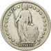 Coin, Switzerland, Franc, 1910, Bern, VG(8-10), Silver, KM:24
