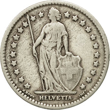 Coin, Switzerland, Franc, 1913, Bern, F(12-15), Silver, KM:24