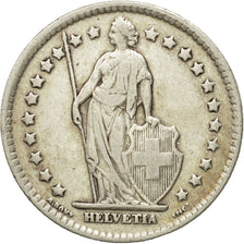Coin, Switzerland, Franc, 1921, Bern, VG(8-10), Silver, KM:24