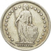 Coin, Switzerland, Franc, 1921, Bern, VG(8-10), Silver, KM:24
