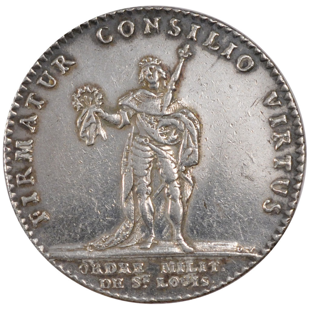 France, Royal, Token, AU(50-53), Silver, Feuardent #1638, 9.85