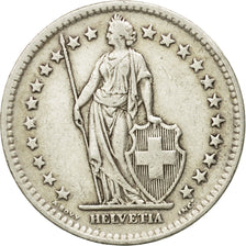 Coin, Switzerland, 2 Francs, 1944, Bern, VF(20-25), Silver, KM:21