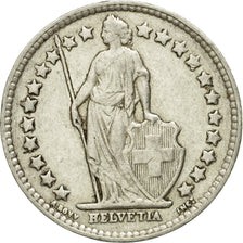 Coin, Switzerland, 1/2 Franc, 1942, Bern, VF(20-25), Silver, KM:23