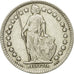Coin, Switzerland, 1/2 Franc, 1942, Bern, VF(20-25), Silver, KM:23