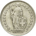 Coin, Switzerland, 1/2 Franc, 1944, Bern, F(12-15), Silver, KM:23