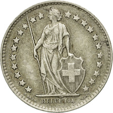 Coin, Switzerland, 1/2 Franc, 1944, Bern, VF(20-25), Silver, KM:23