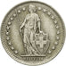 Coin, Switzerland, 1/2 Franc, 1944, Bern, VF(30-35), Silver, KM:23