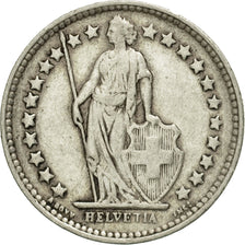 Coin, Switzerland, 1/2 Franc, 1921, Bern, F(12-15), Silver, KM:23