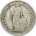 Moneta, Svizzera, 1/2 Franc, 1908, Bern, B, Argento, KM:23