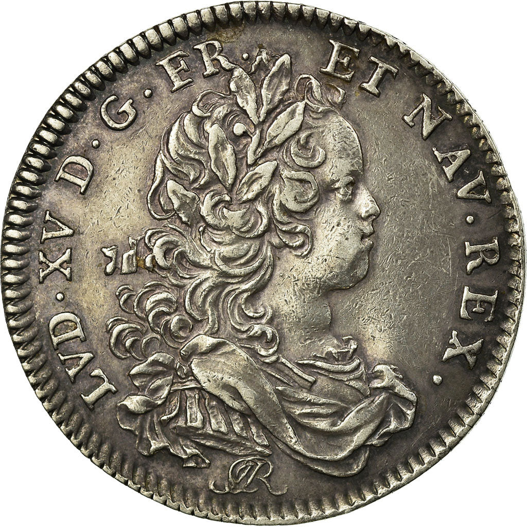 France, Jeton, Philippe d'Orléans et Louis XV, TTB+, Argent, Feuardent:13171