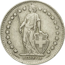 Coin, Switzerland, 1/2 Franc, 1948, Bern, VF(20-25), Silver, KM:23
