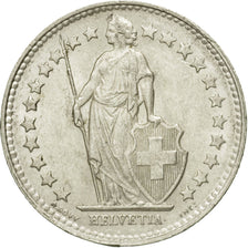 Coin, Switzerland, 1/2 Franc, 1953, Bern, EF(40-45), Silver, KM:23