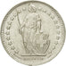 Coin, Switzerland, 1/2 Franc, 1953, Bern, EF(40-45), Silver, KM:23