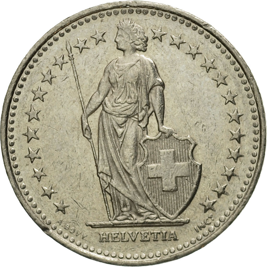 Coin, Switzerland, 1/2 Franc, 1995, Bern, EF(40-45), Copper-nickel, KM:23a.3