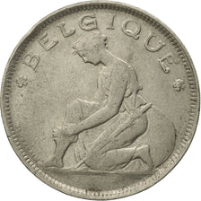 Coin, Belgium, 2 Francs, 2 Frank, 1925, EF(40-45), Nickel, KM:91.1