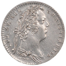 France, Royal, Token, 1734, MS(60-62), Silver, Feuardent #8751, 6.97