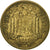 Munten, Spanje, Caudillo and regent, 2-1/2 Pesetas, 1956, ZF, Aluminum-Bronze