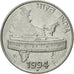 Moneta, REPUBBLICA DELL’INDIA, 50 Paise, 1994, BB, Acciaio inossidabile, KM:69