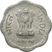 Moneda, INDIA-REPÚBLICA, 10 Paise, 1986, MBC, Acero inoxidable, KM:40.1
