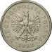 Coin, Poland, Zloty, 1992, Warsaw, EF(40-45), Copper-nickel, KM:282